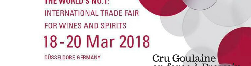 Le Cru Goulaine à Prowein